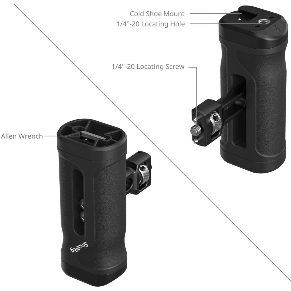 SmallRig 5946 mini Side Handle with 1/4"-20 Locating Screw