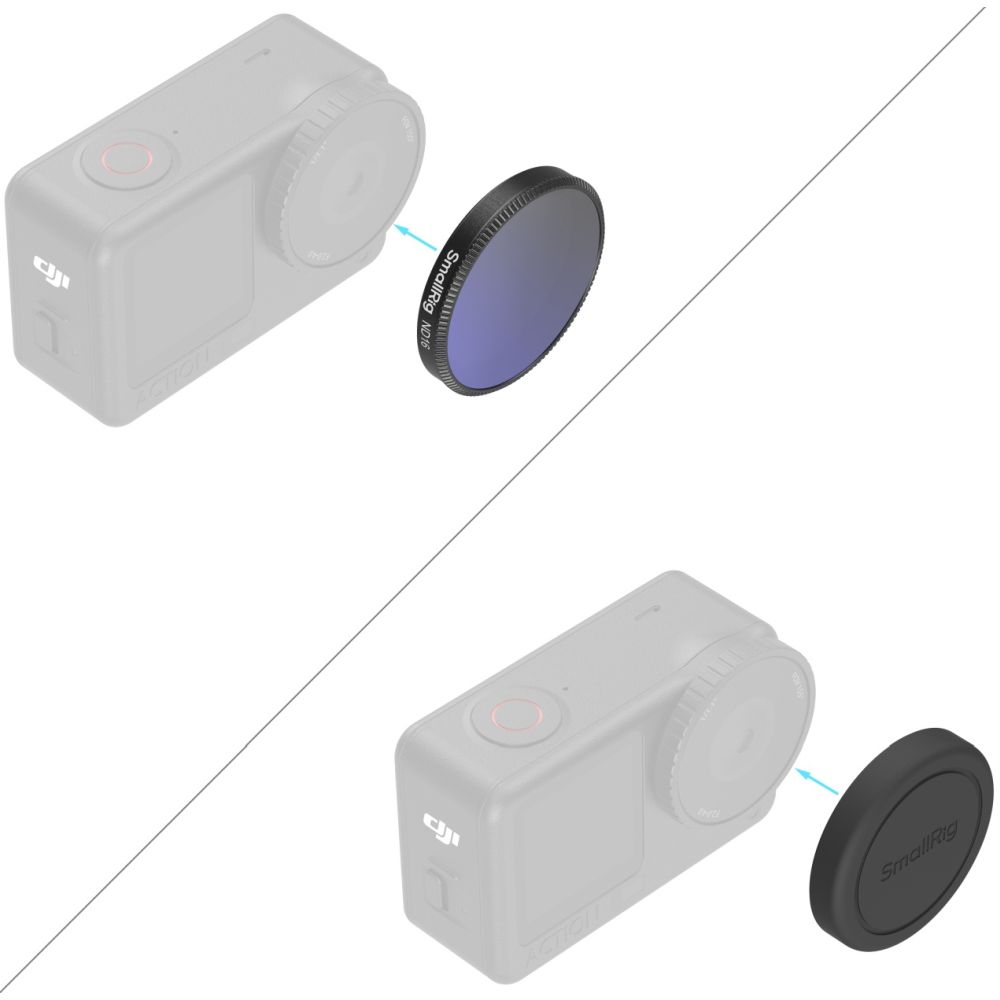 SmallRig 6084 ND16 Filter for DJI Osmo Action 6