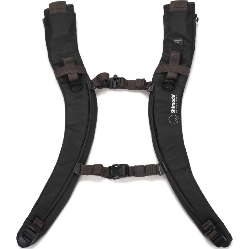 Shimoda Women's Simple Strap Shoulder Straps, black, 520-260