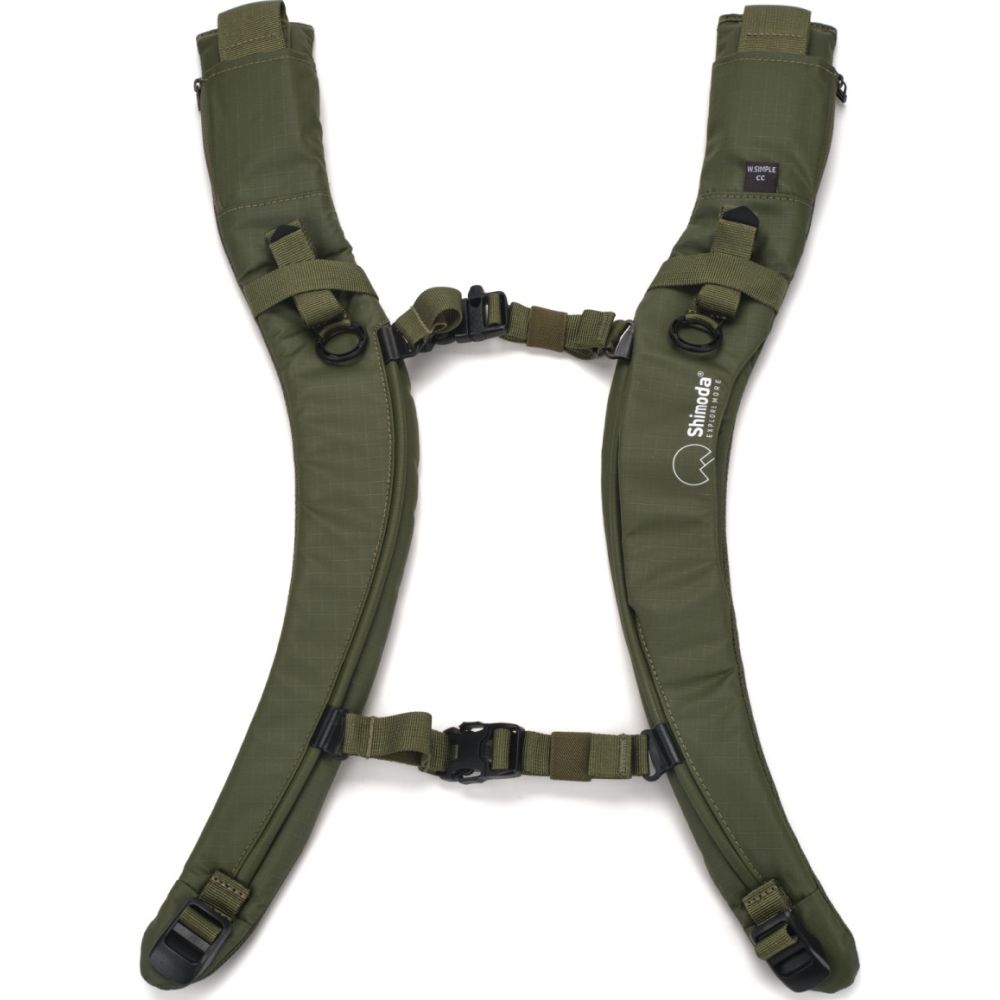 Shimoda Women's Simple Strap Shoulder Straps, green, 520-263