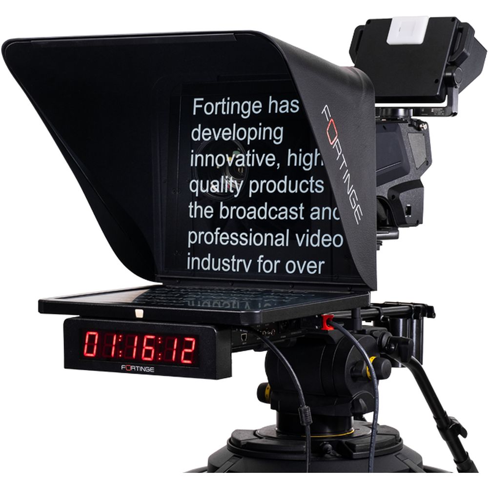 Fortinge ERA IP 24-HB 24 inch high brightness studio teleprompter with ip input