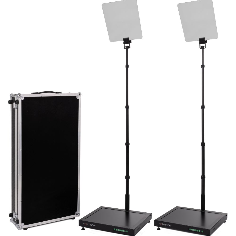 Fortinge PROC 17-D 17 inch dual conference stage teleprompter