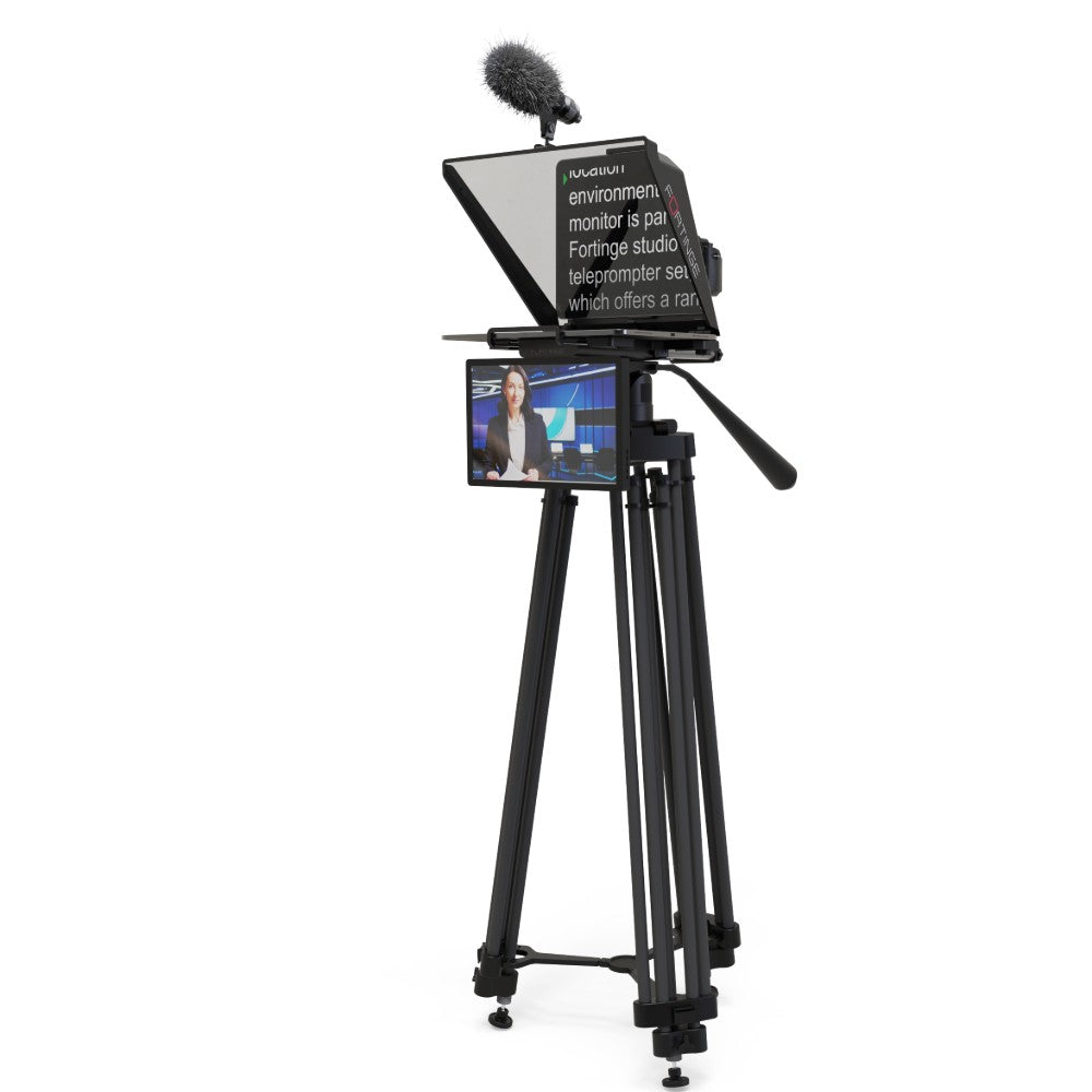 Fortinge Noa III Tablet Teleprompter Set Up to 13 Inches with BT1 Hand Controller