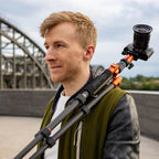 Rollei Compact Traveler No.1 Carbon Tripod Travel Tripod V2 - Orange