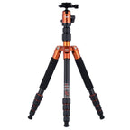 Rollei Compact Traveler No.1 Aluminum Tripod Travel Tripod V2 - Orange