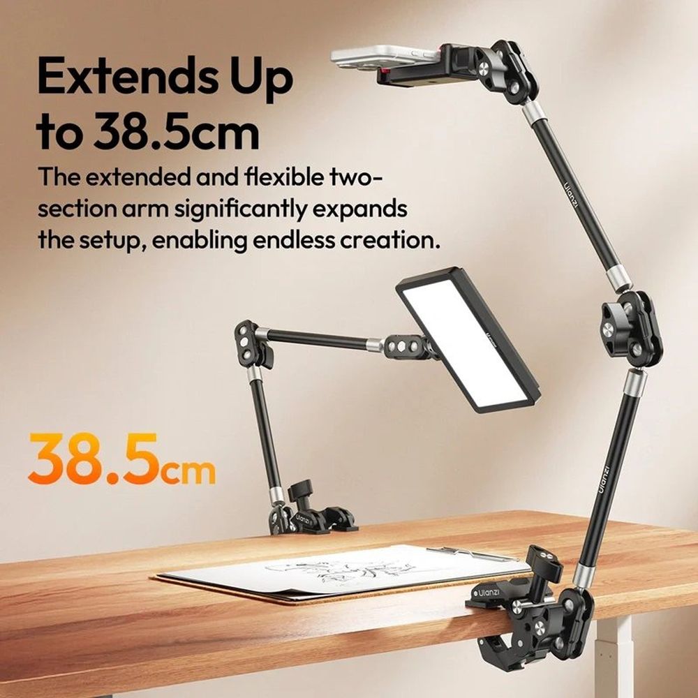 Ulanzi CO78 Magic Arm Kit (Super Clamp & Two-Section Magic Arm Kit)