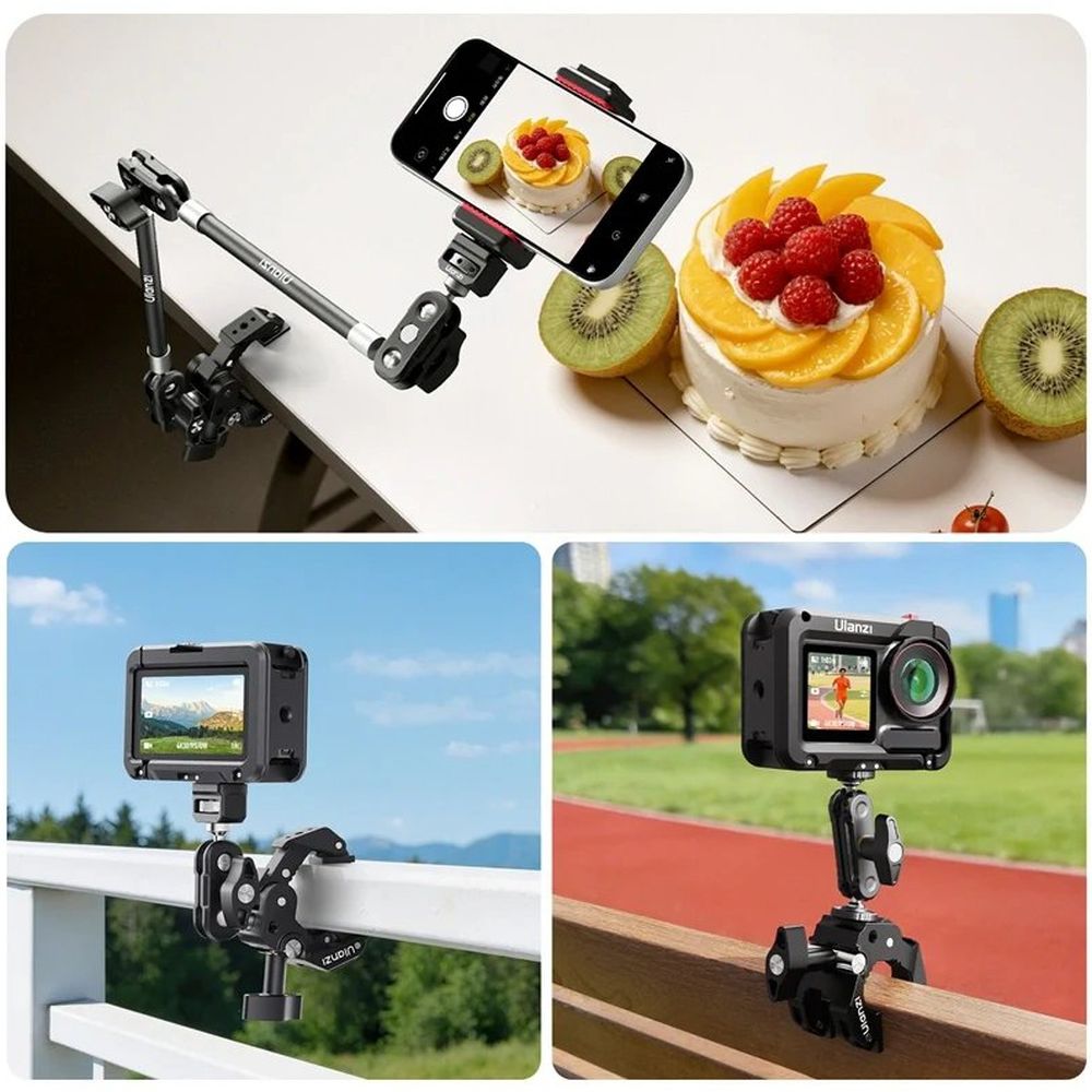 Ulanzi CO78 Magic Arm Kit (Super Clamp & Two-Section Magic Arm Kit)