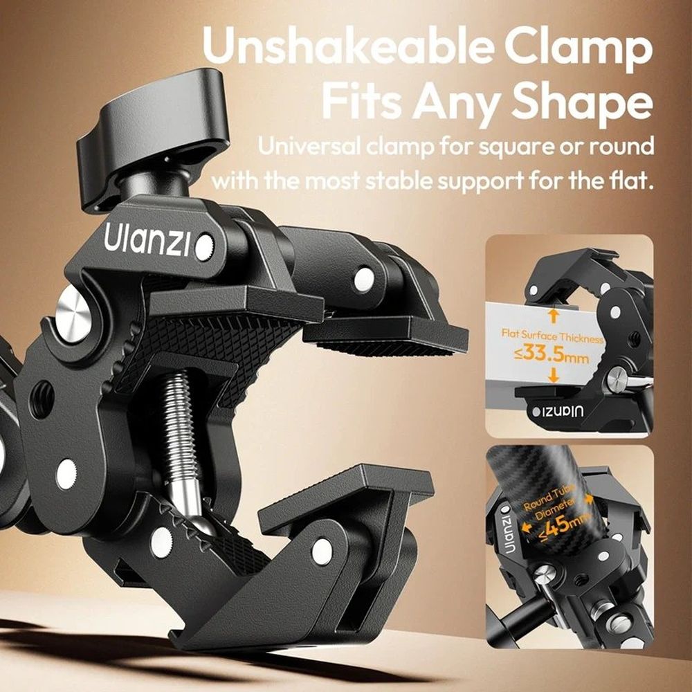Ulanzi CO78 Magic Arm Kit (Super Clamp & Two-Section Magic Arm Kit)