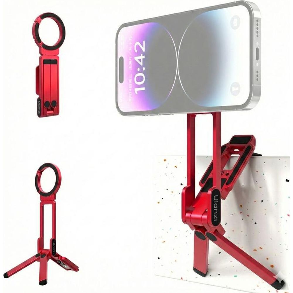 Ulanzi MA38 MagLock Mobile Phone Photography Stand (Red)