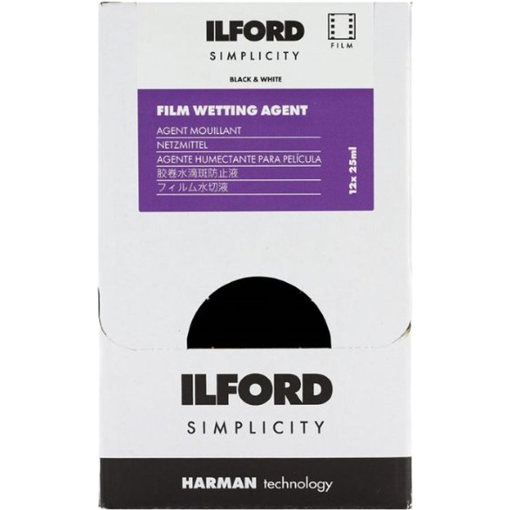 Ilford Simplicity Film Dealer Wetting Agent x 12 zakjes