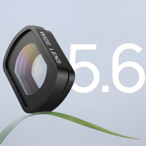 Telesin 0.72x Wide-Angle Lens for DJI Osmo Pocket 3