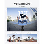 Telesin 0.72x Wide-Angle Lens for DJI Osmo Pocket 3