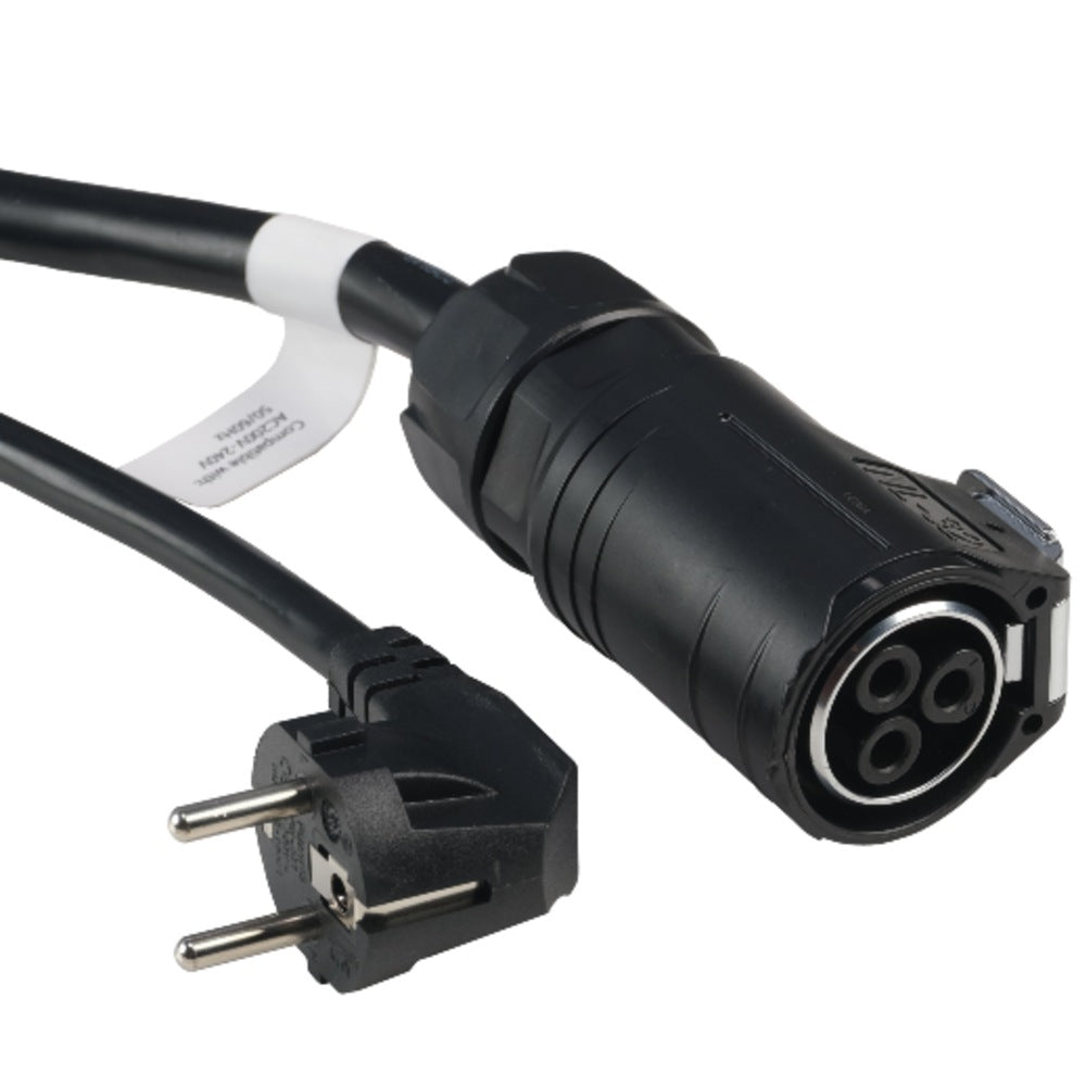 Nanlux 7.5m AC Cable with Schuko Plug for Evoke 5000B