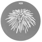 Nanlite Projection Attachment GOBO Set 2 - M-size