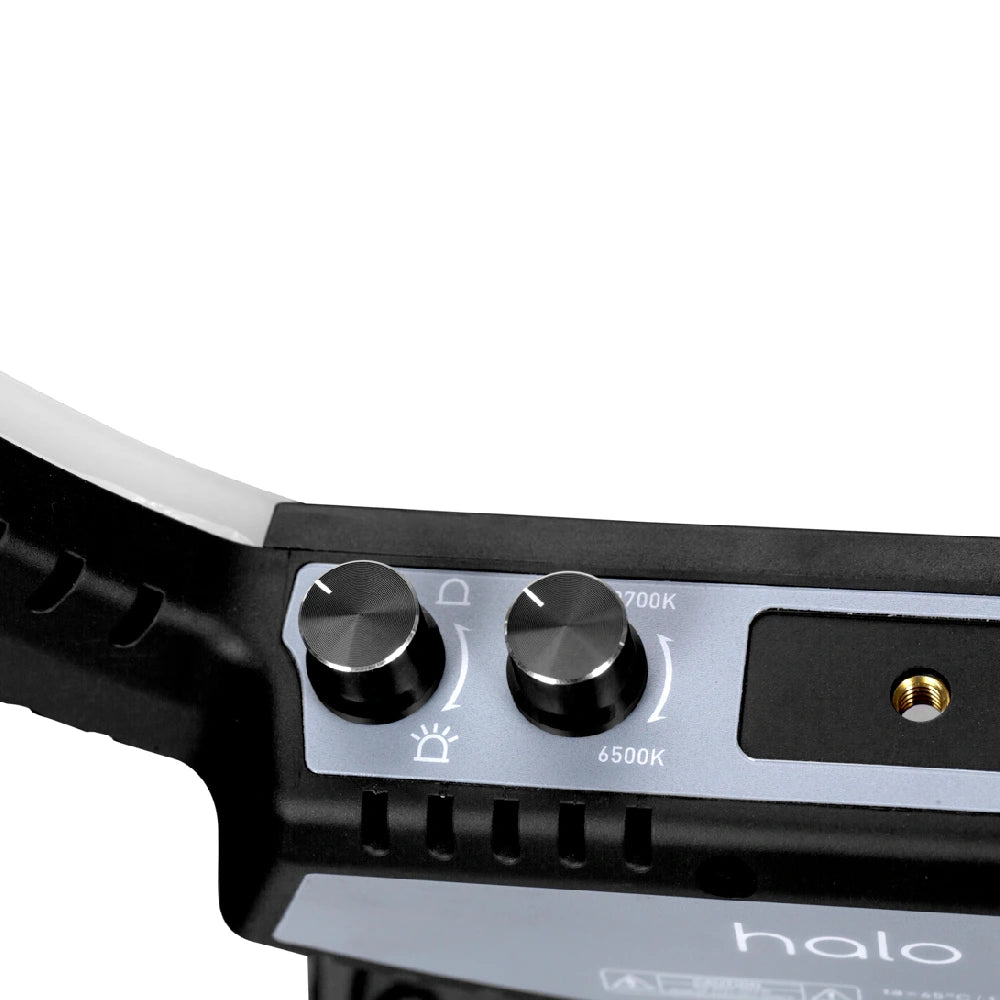 Nanlite Halo 14 LED Ring Light + Table Stand