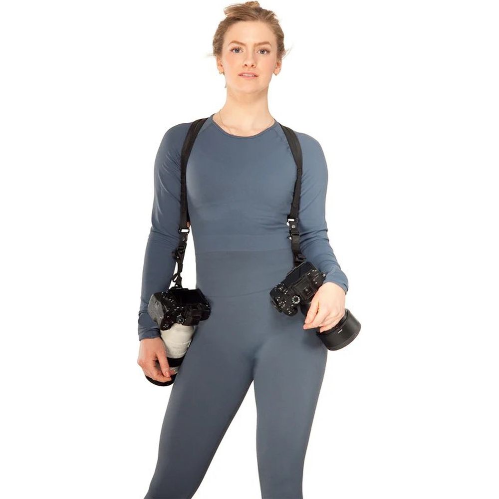 Spider SpiderPro Dual Shoulder Harness V3, Black