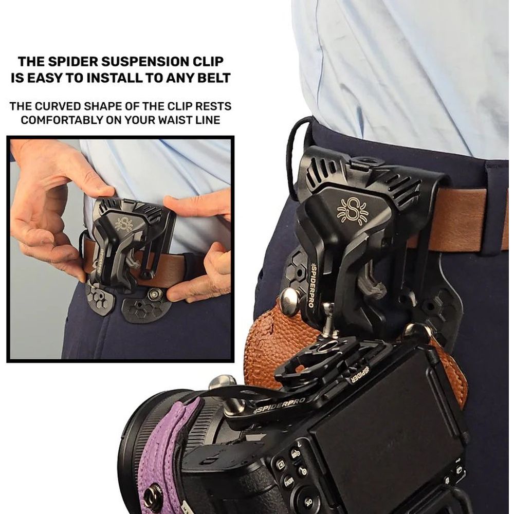 Spider SpiderPro Holster V3 + SCP, Brown