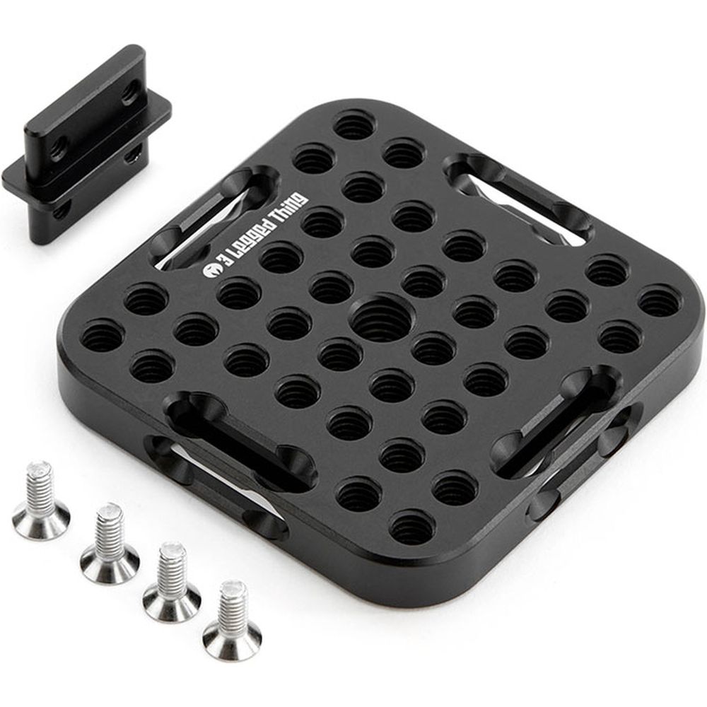 3 Legged Thing XPand 70x70mm Cheese Plate Black