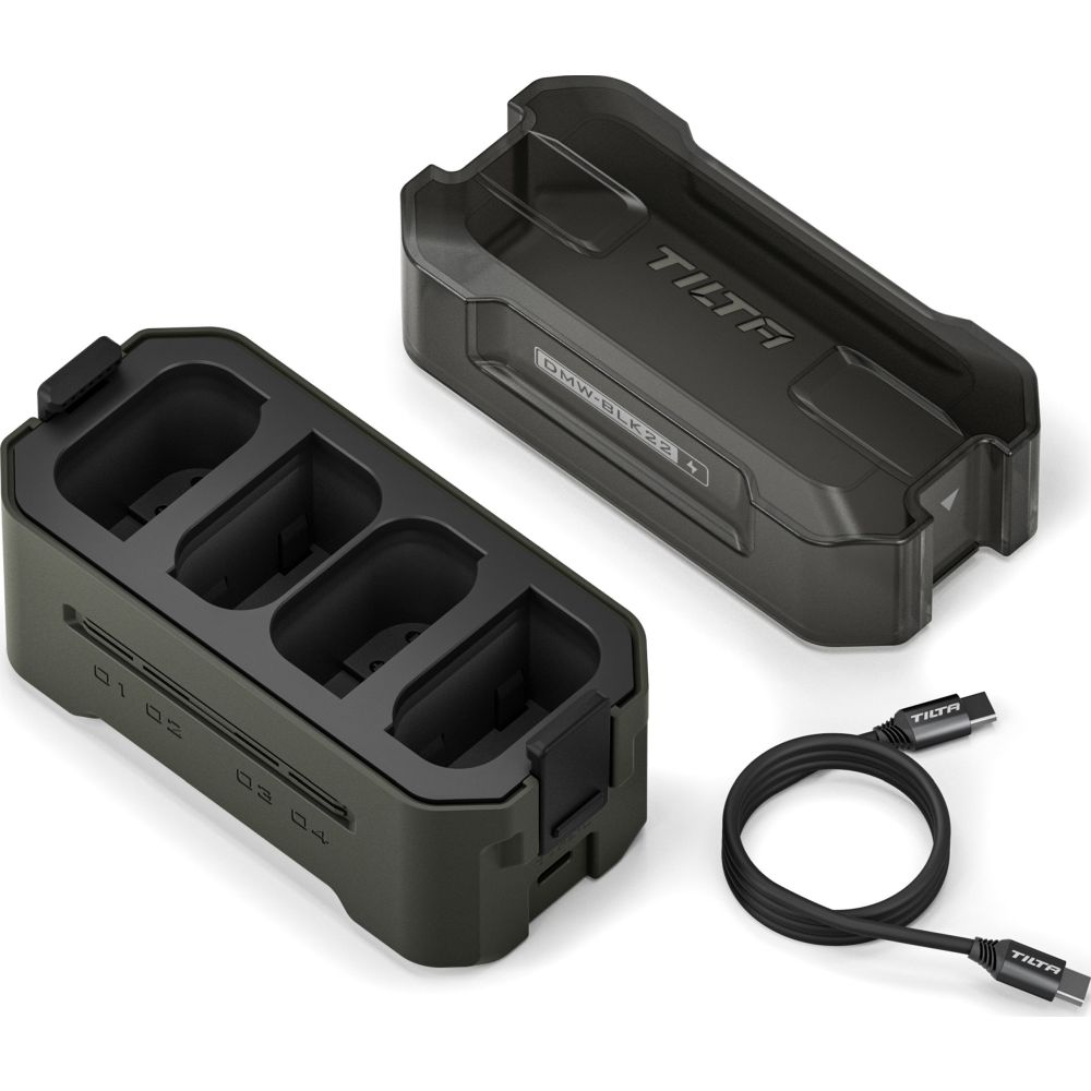 Tilta Portable Charging Station for DMW-BLK22 - Green