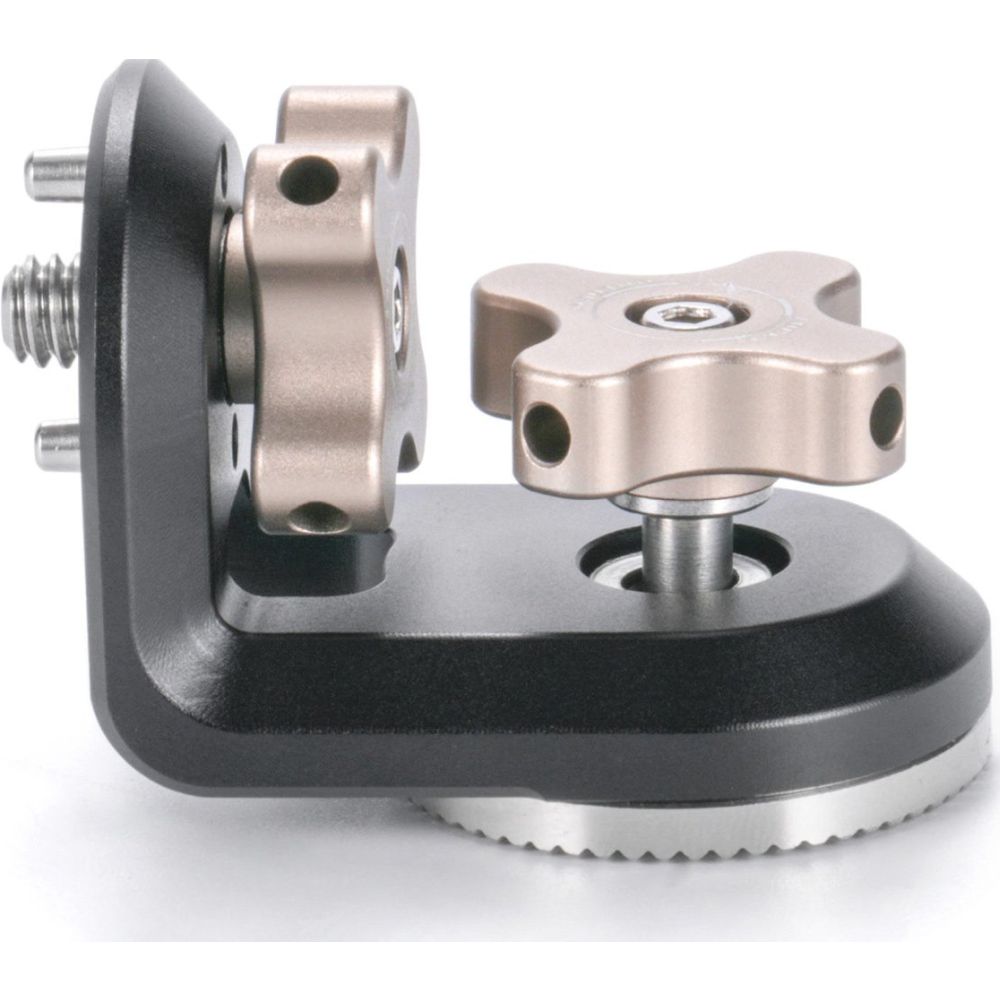 Tilta Right Angle Rosette Adapter to 1/4"-20 with Locating Pins - Black