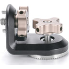 Tilta Right Angle Rosette Adapter to 1/4"-20 with Locating Pins - Black
