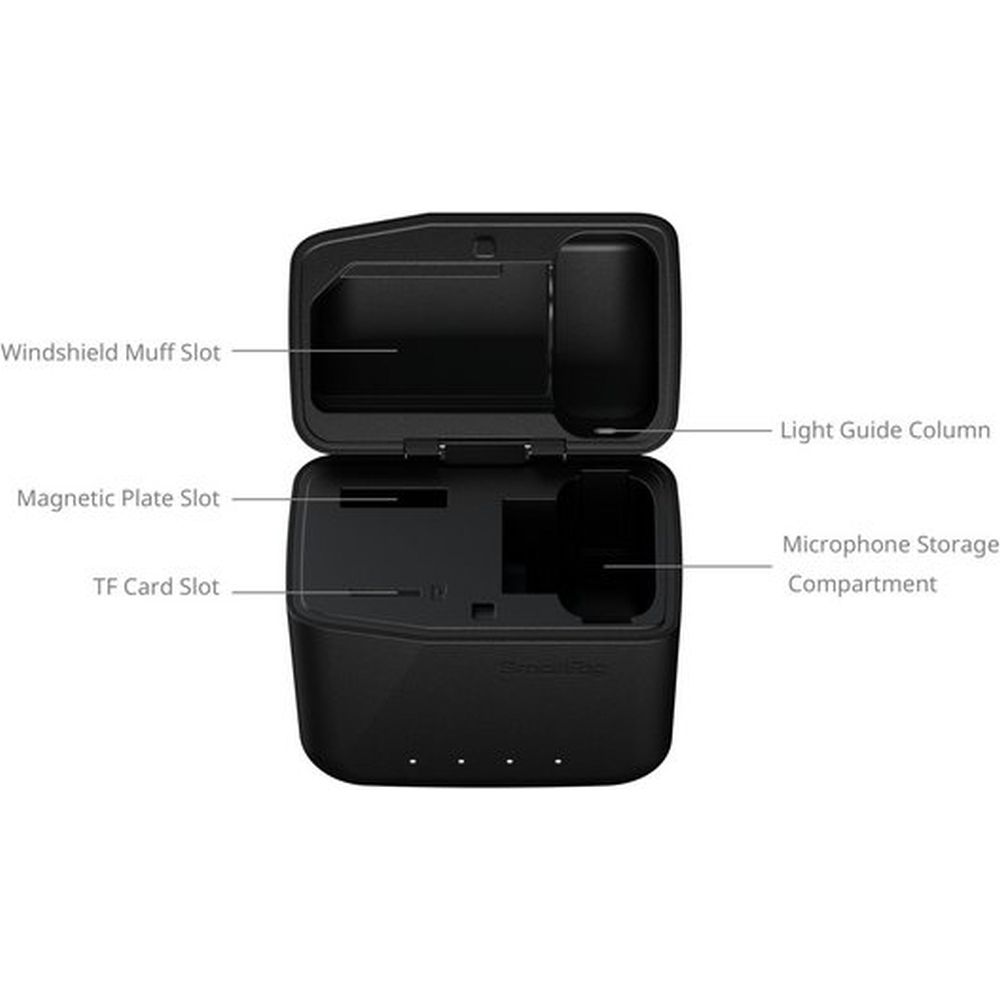 SmallRig 5204 Charging Case with Integrated Power Bank for DJI Mic 2