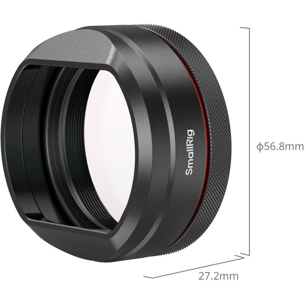 SmallRig 5850 UV filter with Lens Hood Kit for Fujifilm X100VI / X100V, black