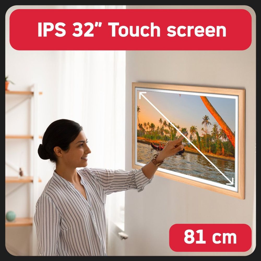 AgfaPhoto Frameo 3 in 1 Photoframe 32" Wifi