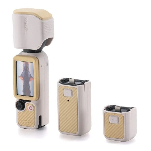 Tilta Silicone Protective Cover for DJI Osmo Pocket 4 Power Kit - Sand Beige