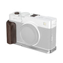 SmallRig L-Shaped Mount Plate with Wooden Handle for Fujifilm X-E5 Ebony Silver 6236