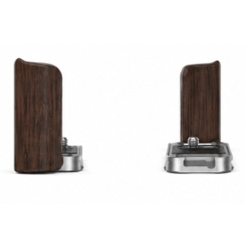 SmallRig L-Shaped Mount Plate with Wooden Handle for Fujifilm X-E5 Ebony Silver 6236