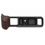 SmallRig L-Shaped Mount Plate with Wooden Handle for Fujifilm X-E5 Ebony Black 6236