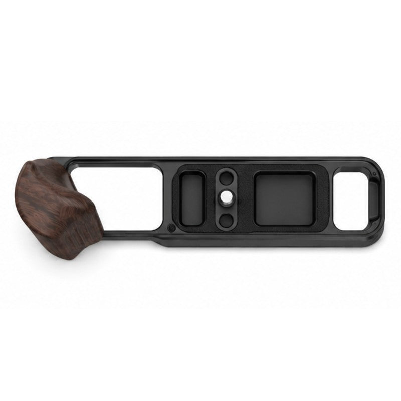 SmallRig L-Shaped Mount Plate with Wooden Handle for Fujifilm X-E5 Ebony Black 6236