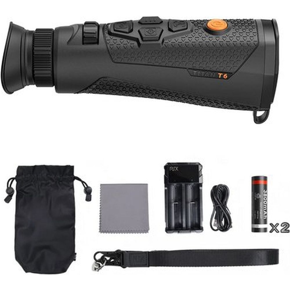 Rix Optics Titan T6 LRF Thermal Imaging Monocular (Rangefinder)