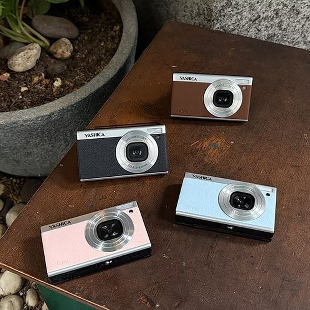Yashica Tank Compact pink marshmallow