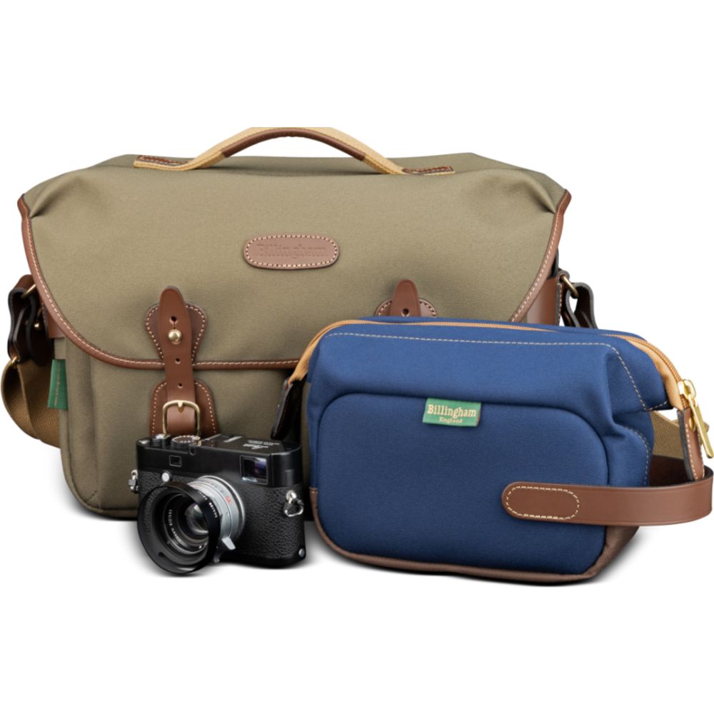 Billingham Capsule 1 Navy Fibrenyte/Chocolate
