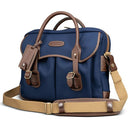 Billingham Thomas Briefcase Navy Fibrenyte/Chocolate