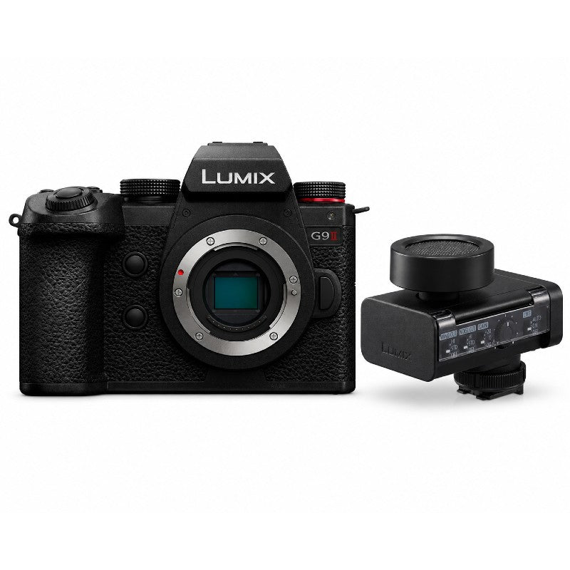 Panasonic Lumix DC-G9II + Lumix DMW-DMS1E Digital Shotgun Microphone