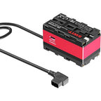 SWIT DB-DF570R Rotatable Dual Side NP-F Dummy Battery