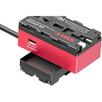 SWIT DB-DF570R Rotatable Dual Side NP-F Dummy Battery
