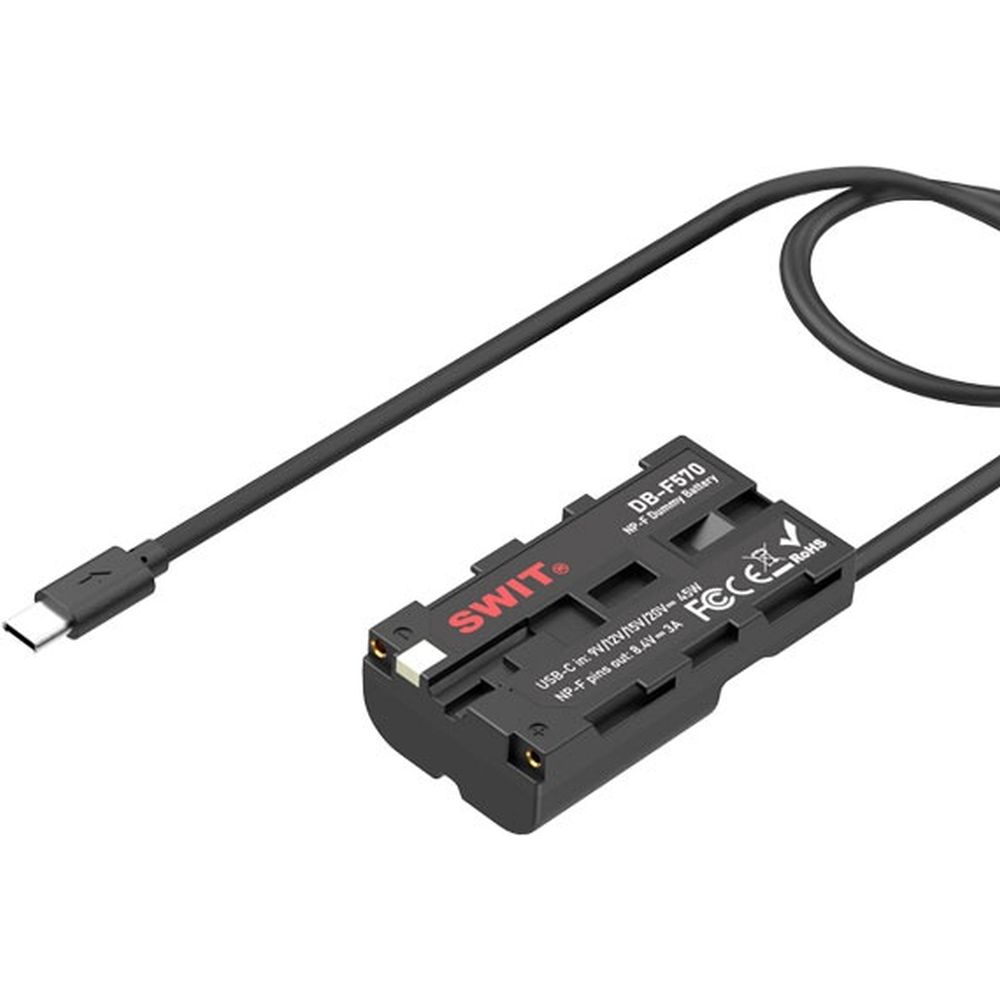 SWIT DB-F570 NP-F USB-C Dummy Battery