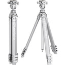 Leofoto AZ-204C+MBH-30 Azure series Ultra Compact tripod, full silver