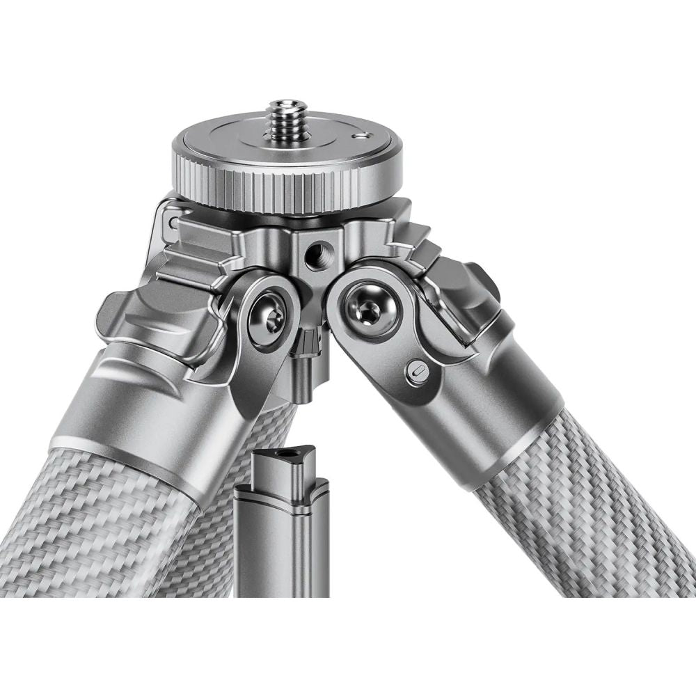 Leofoto AZ-204C+MBH-30 Azure series Ultra Compact tripod, full silver