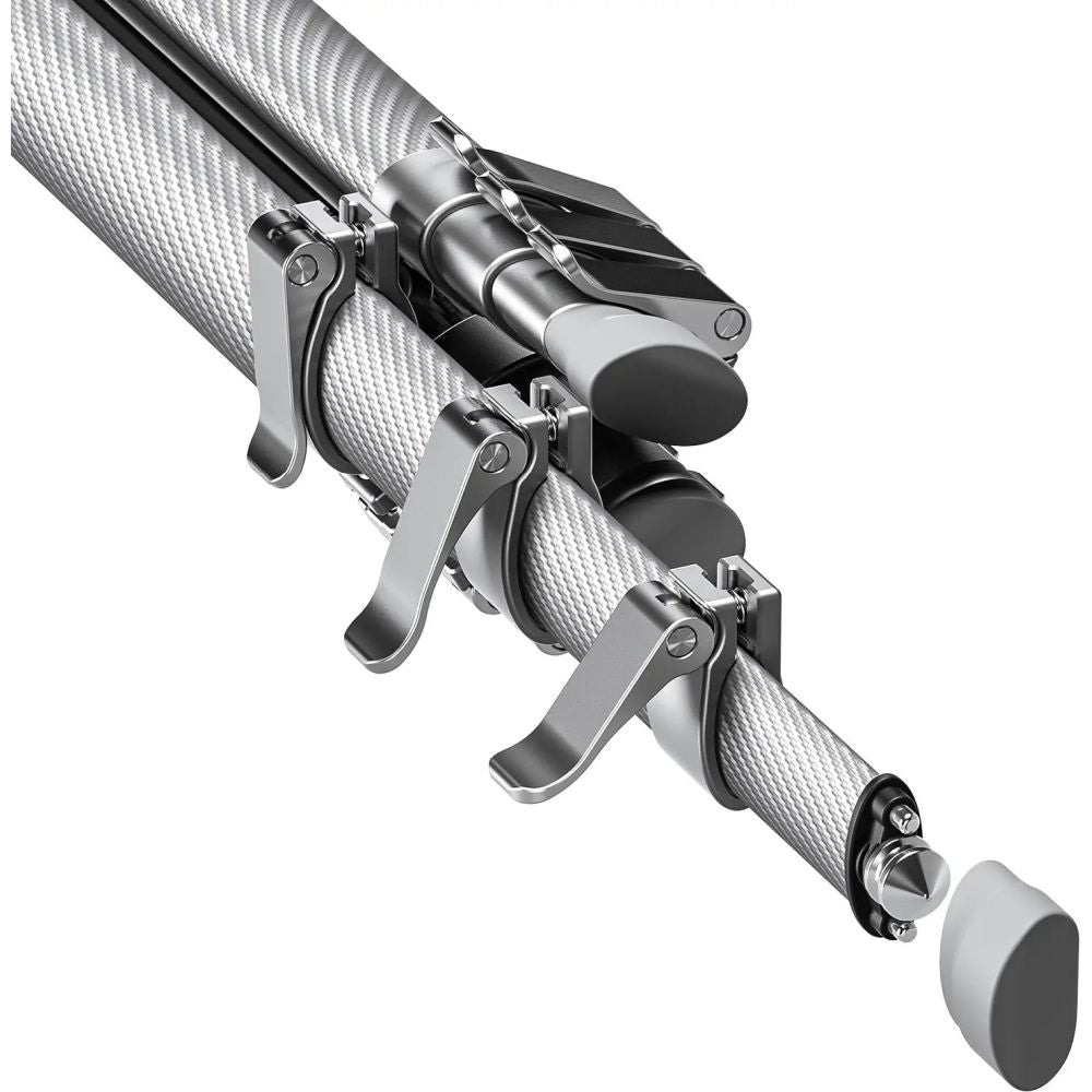 Leofoto AZ-204C+MBH-30 Azure series Ultra Compact tripod, full silver