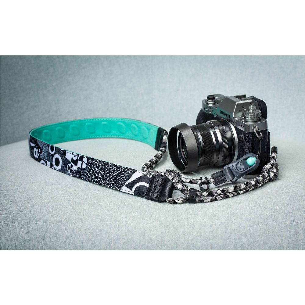 Leofoto L-CS-206 Camera strap, black & white