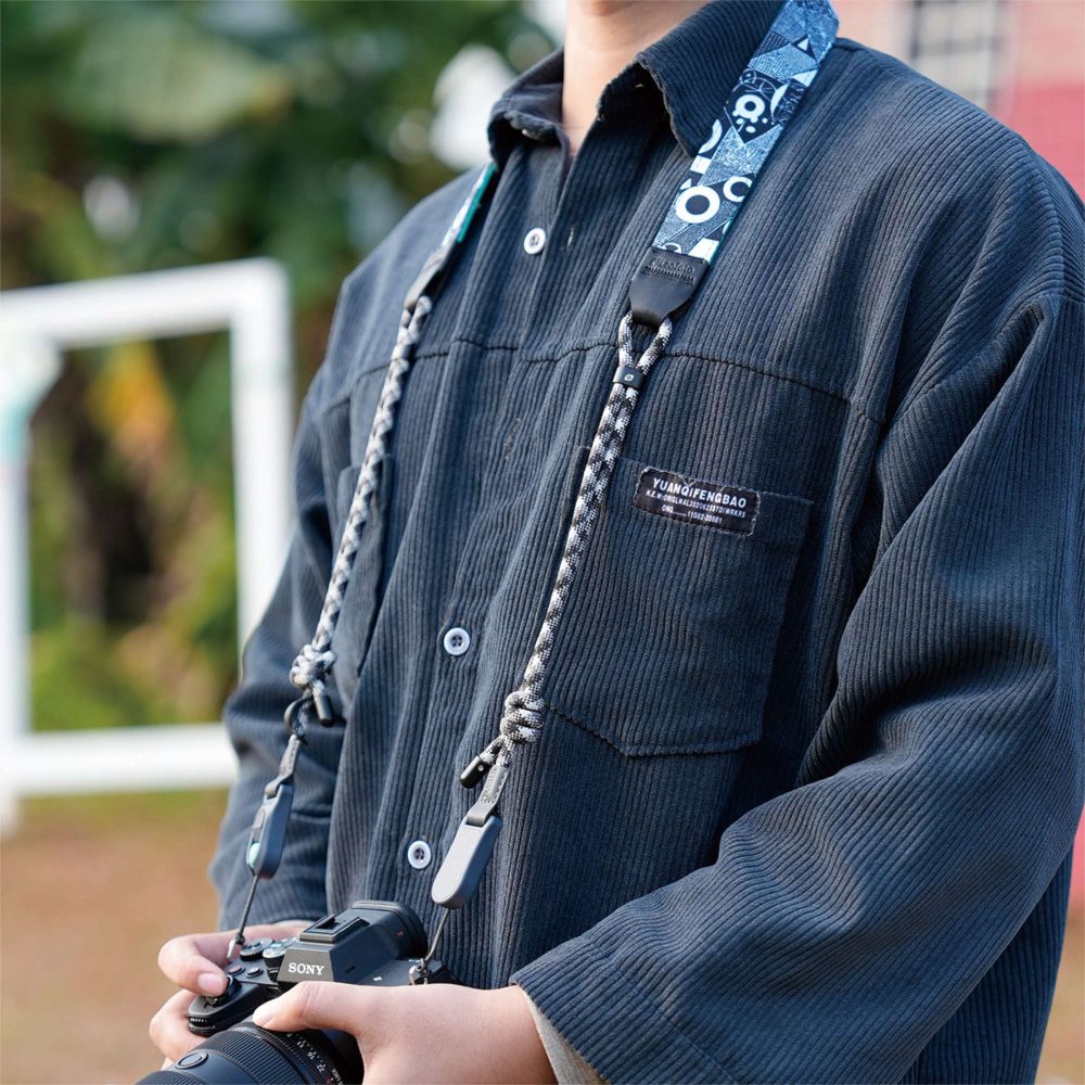 Leofoto L-CS-206 Camera strap, black & white