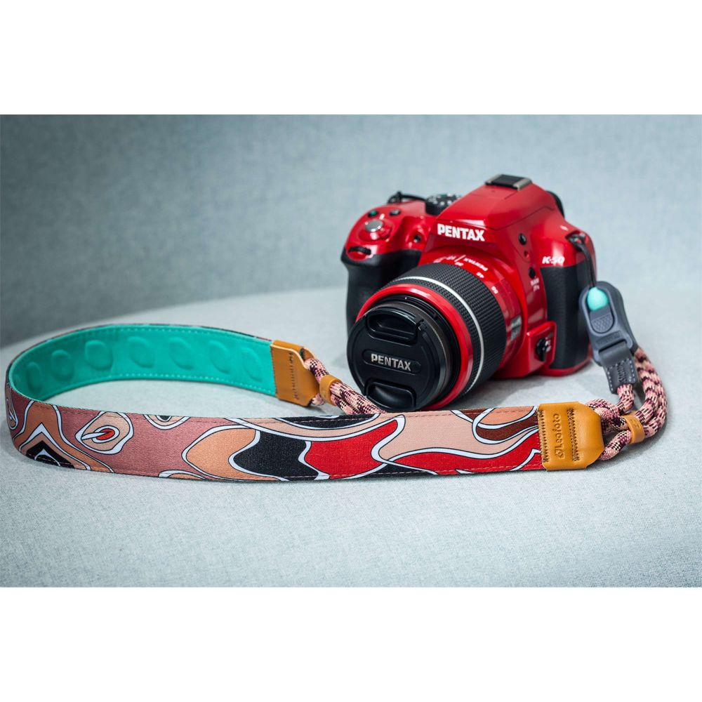 Leofoto L-CS-204 Camera strap, red mask