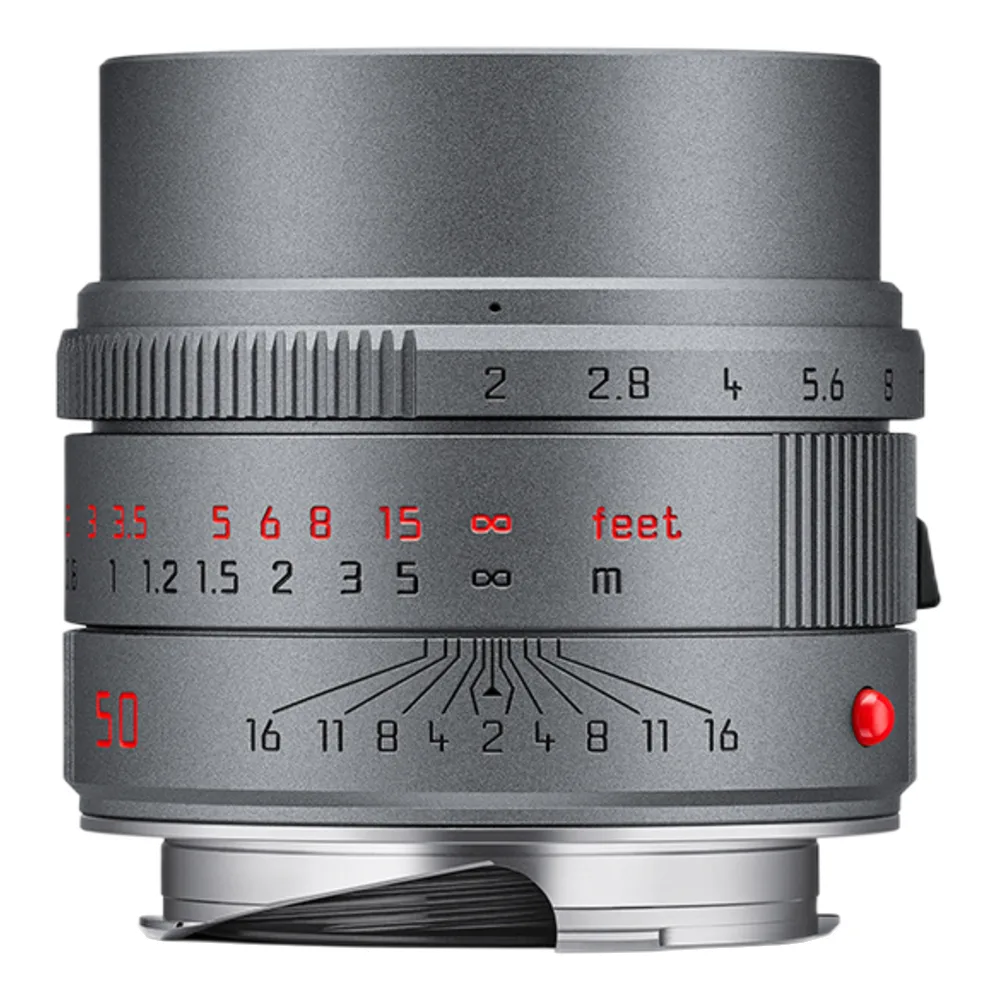 Leica 11160 APO-SUMMICRON-M 50mm f/2 ASPH. - Metal Gray Paint Finish