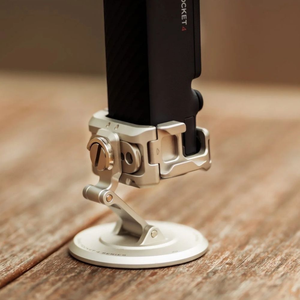 Magnetic Accessory Mounting Kit for DJI Osmo Pocket 4 - Titanium White