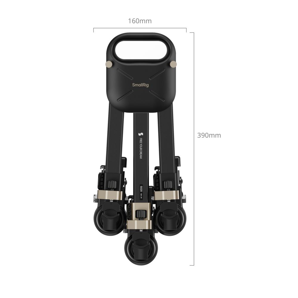 SmallRig 5020B Quick-Lock Photography Heavy Duty Tripod Dolly